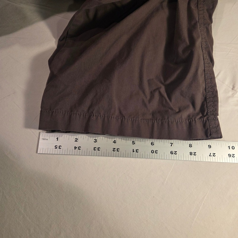 Sonoma Men's Convertible Zip Off Cargo Pants Size 36x29 Taupe Brown Cotton Nylon - Picture 11 of 11
